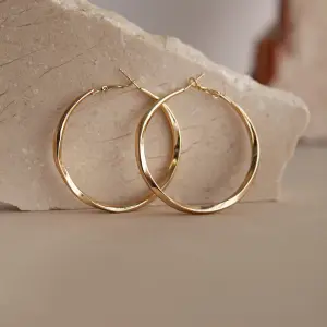 Brinco de argola 2.5CM – Cor DOURADO 1 PAR